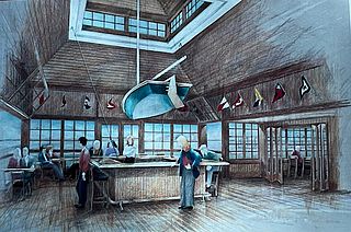 Gary Barron / Hand drawn architectural renderings